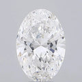 6.18ct Oval Lab Grown Diamond (Colour E, Clarity VVS2, IGI Certified)