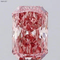 6.52ct Radiant Lab Grown Diamond (Colour Fancy Vivid Pink, Clarity VS1, IGI Certified)