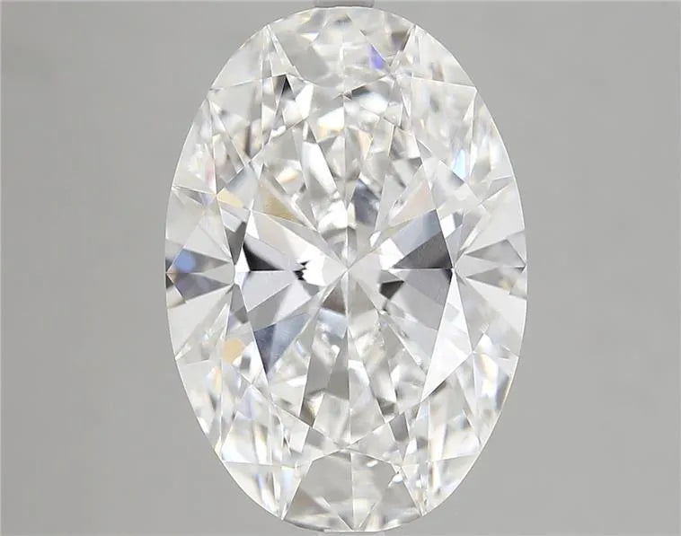 7.03ct Oval Lab Grown Diamond (Colour D, Clarity VVS2, IGI Certified)