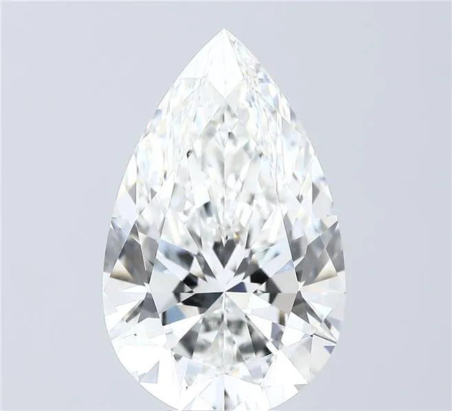 7.07ct Pear Lab Grown Diamond (Colour F, Clarity VVS2, IGI Certified)