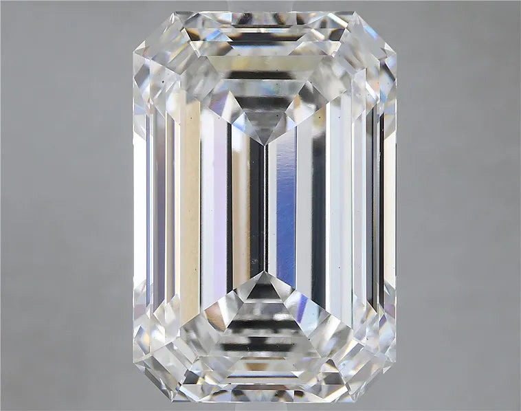 7.14ct Emerald Lab Grown Diamond (Colour F, Clarity VS2, IGI Certified)