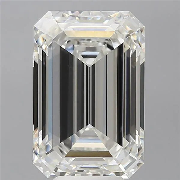 7.58ct Emerald Lab Grown Diamond (Colour G, Clarity VVS2, IGI Certified)