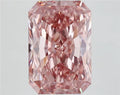8.02ct Radiant Lab Grown Diamond (Colour Fancy Vivid Brownish Pink, Clarity VVS2, IGI Certified)