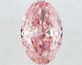 8.05ct Oval Lab Grown Diamond (Colour Fancy Vivid Pink, Clarity VS1, IGI Certified)