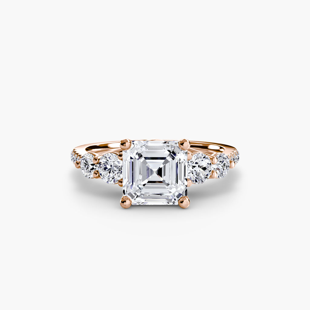 Cielo Five Stone Pavé