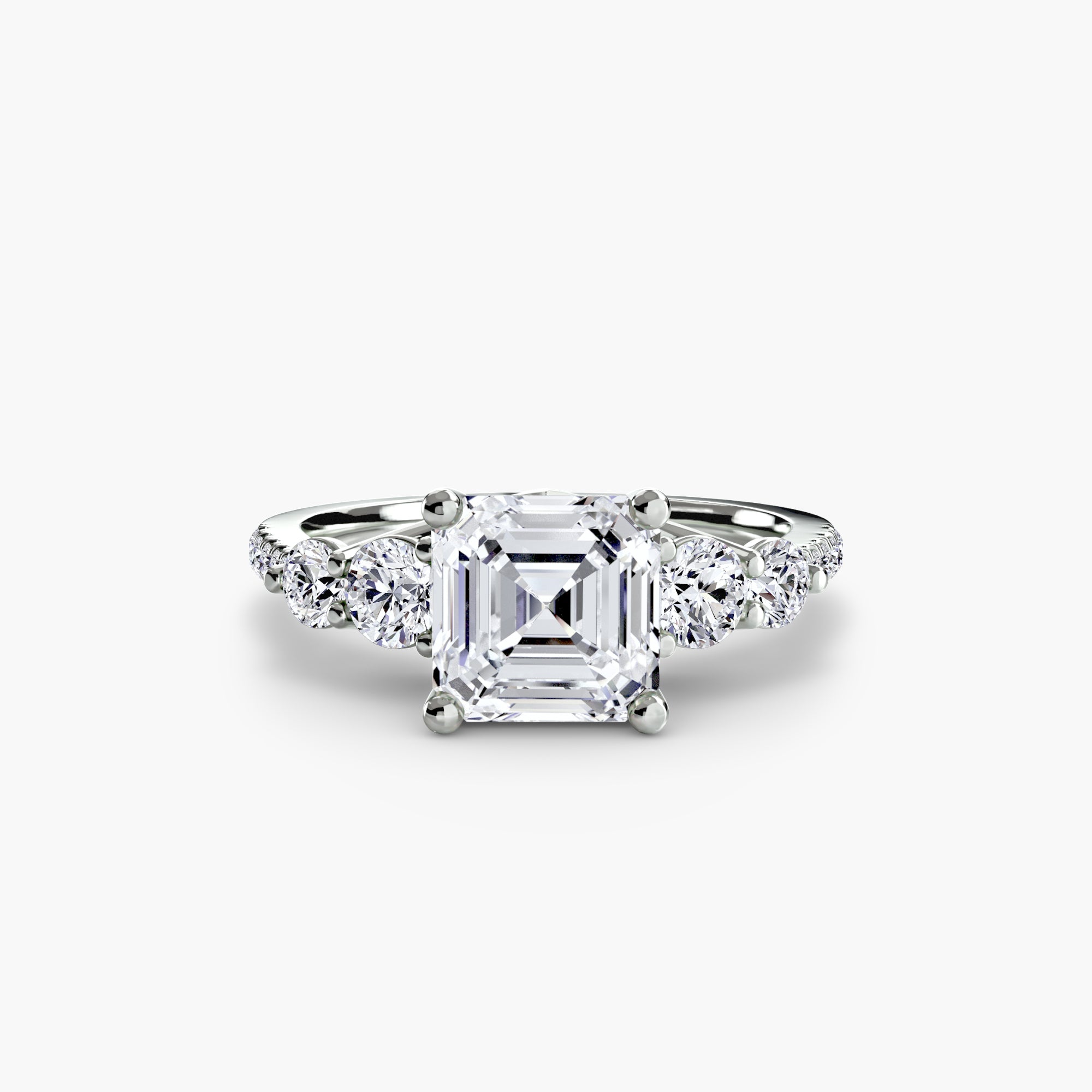 Cielo Five Stone Pavé