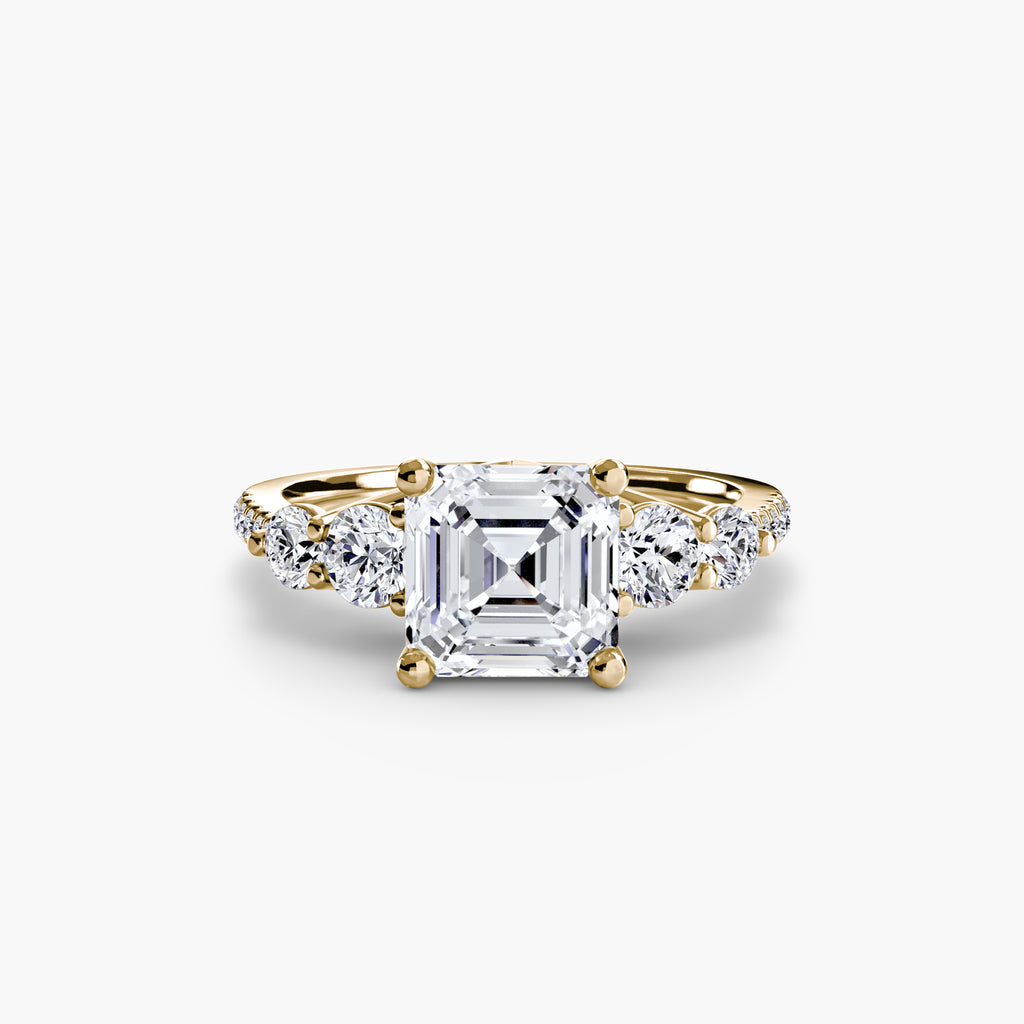 Cielo Five Stone Pavé