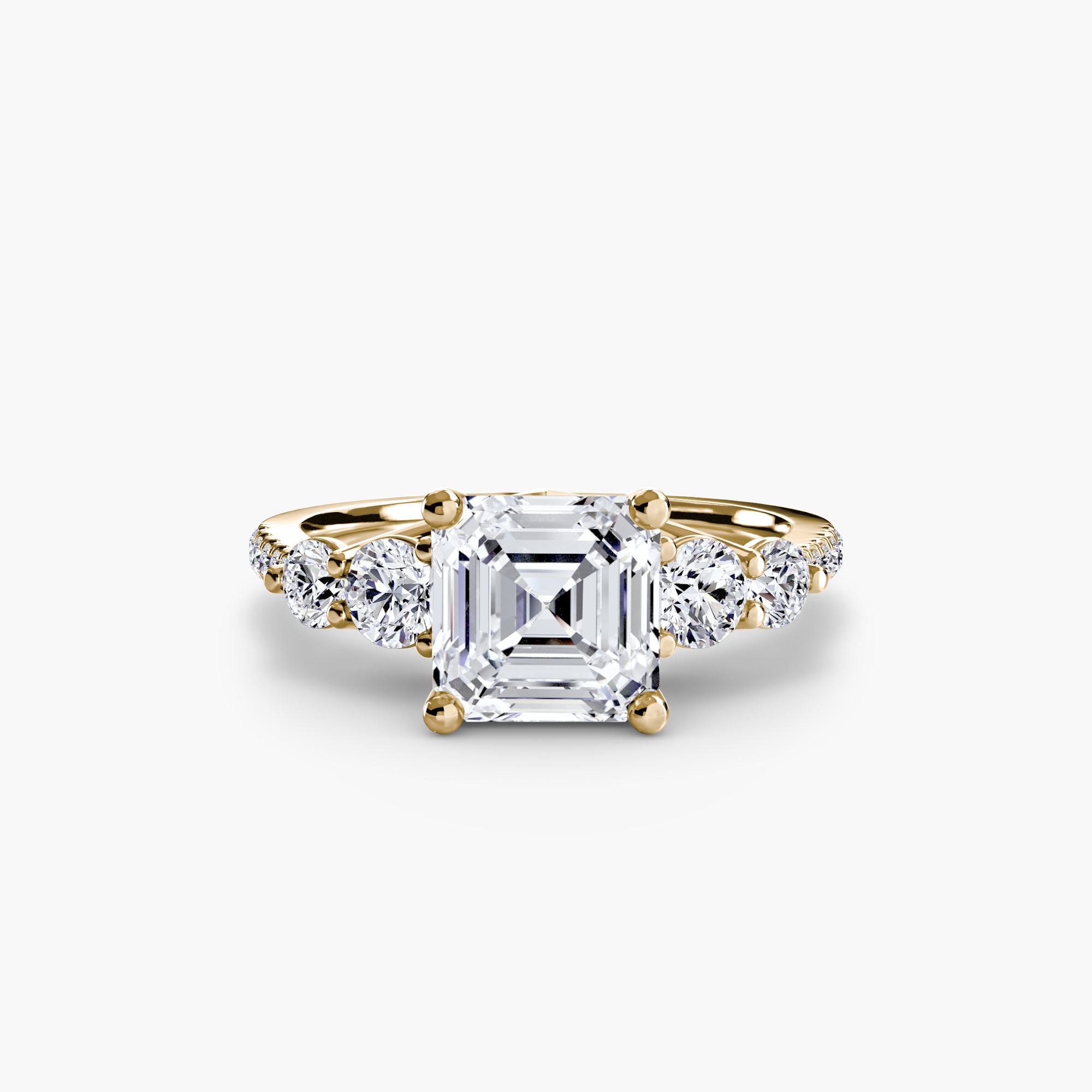 Cielo Five Stone Pavé