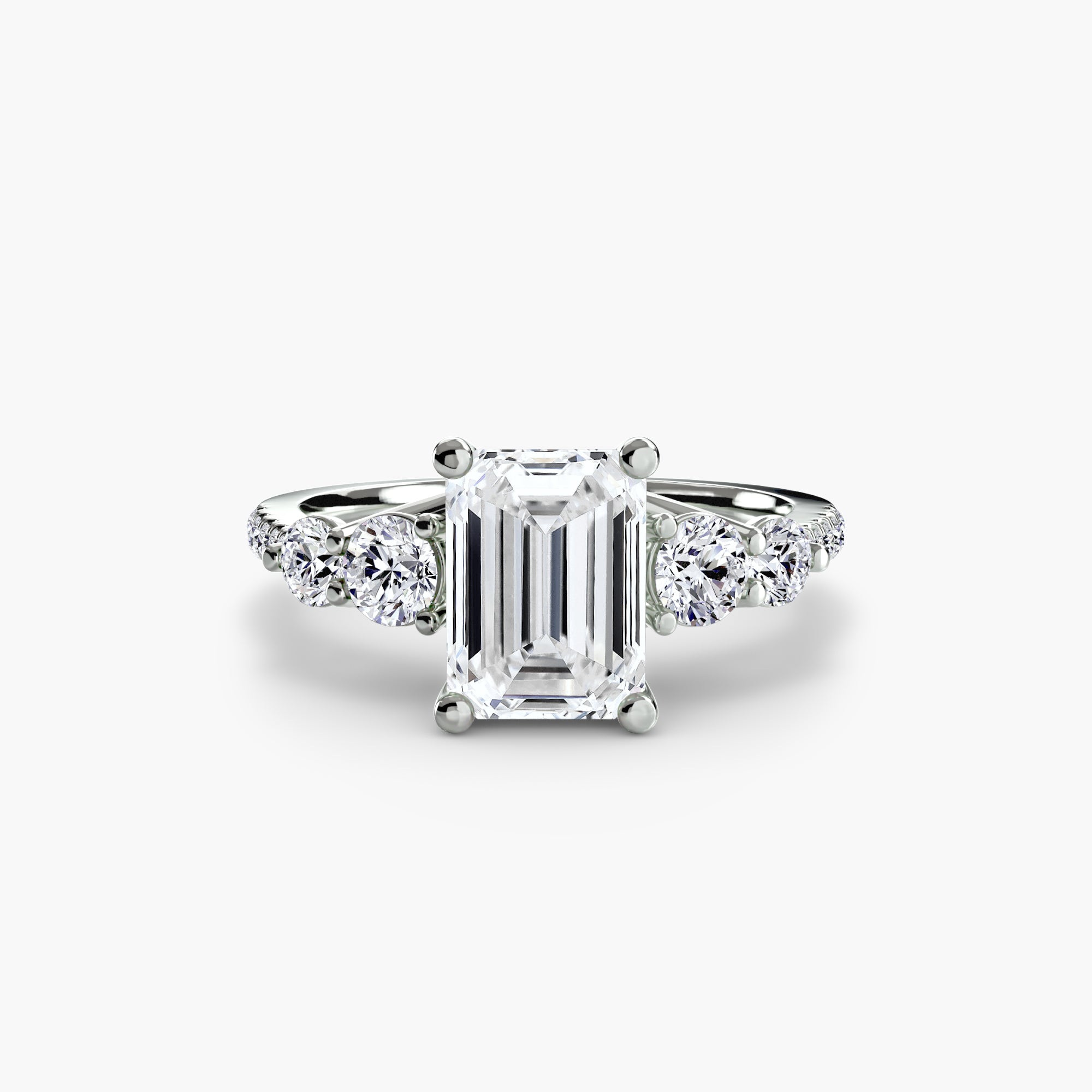 Cielo Five Stone Pavé