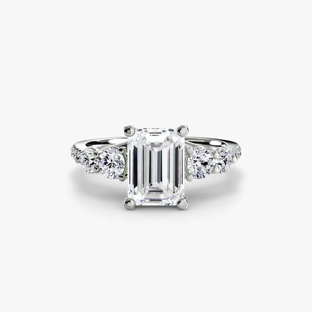 Cielo Five Stone Pavé