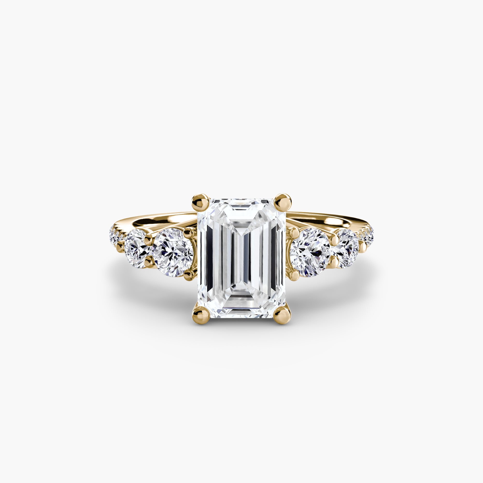 Cielo Five Stone Pavé