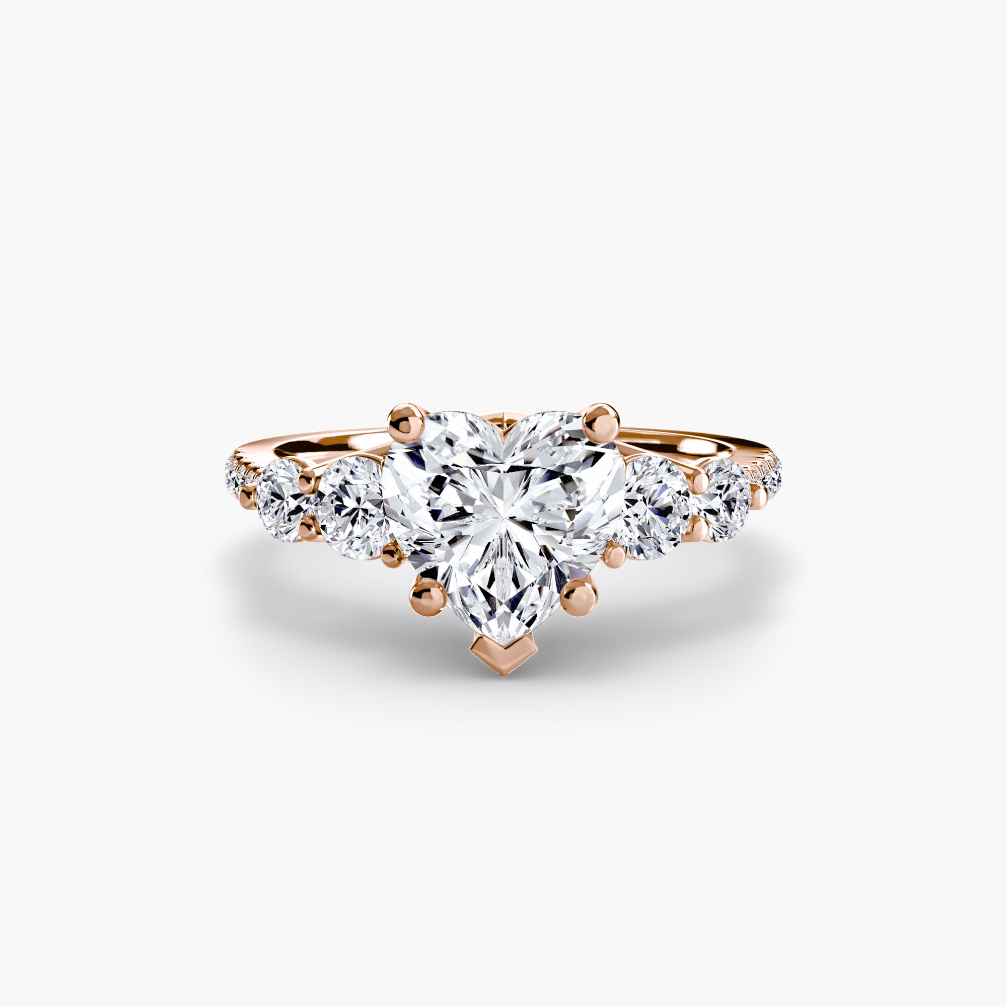 Cielo Five Stone Pavé