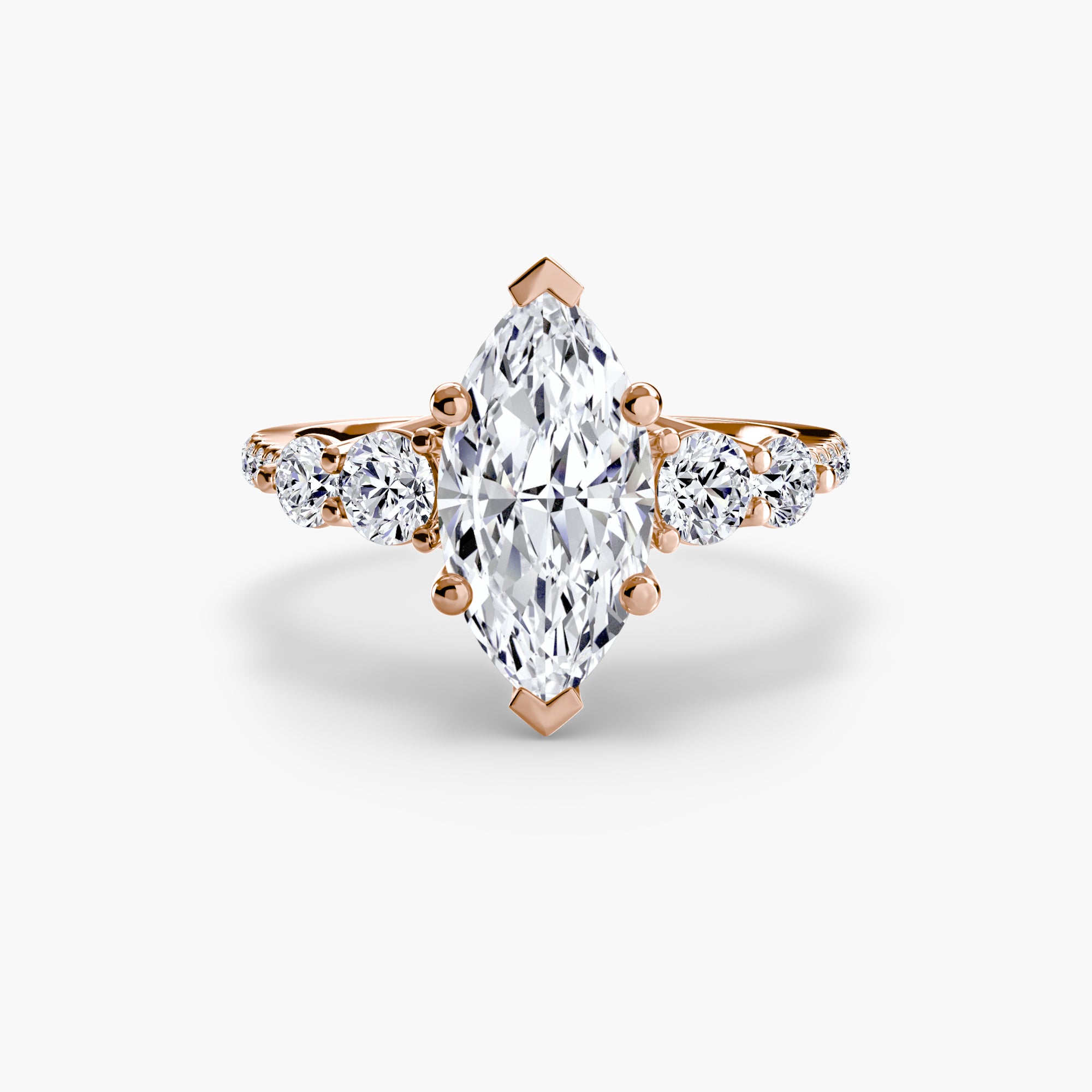 Cielo Five Stone Pavé
