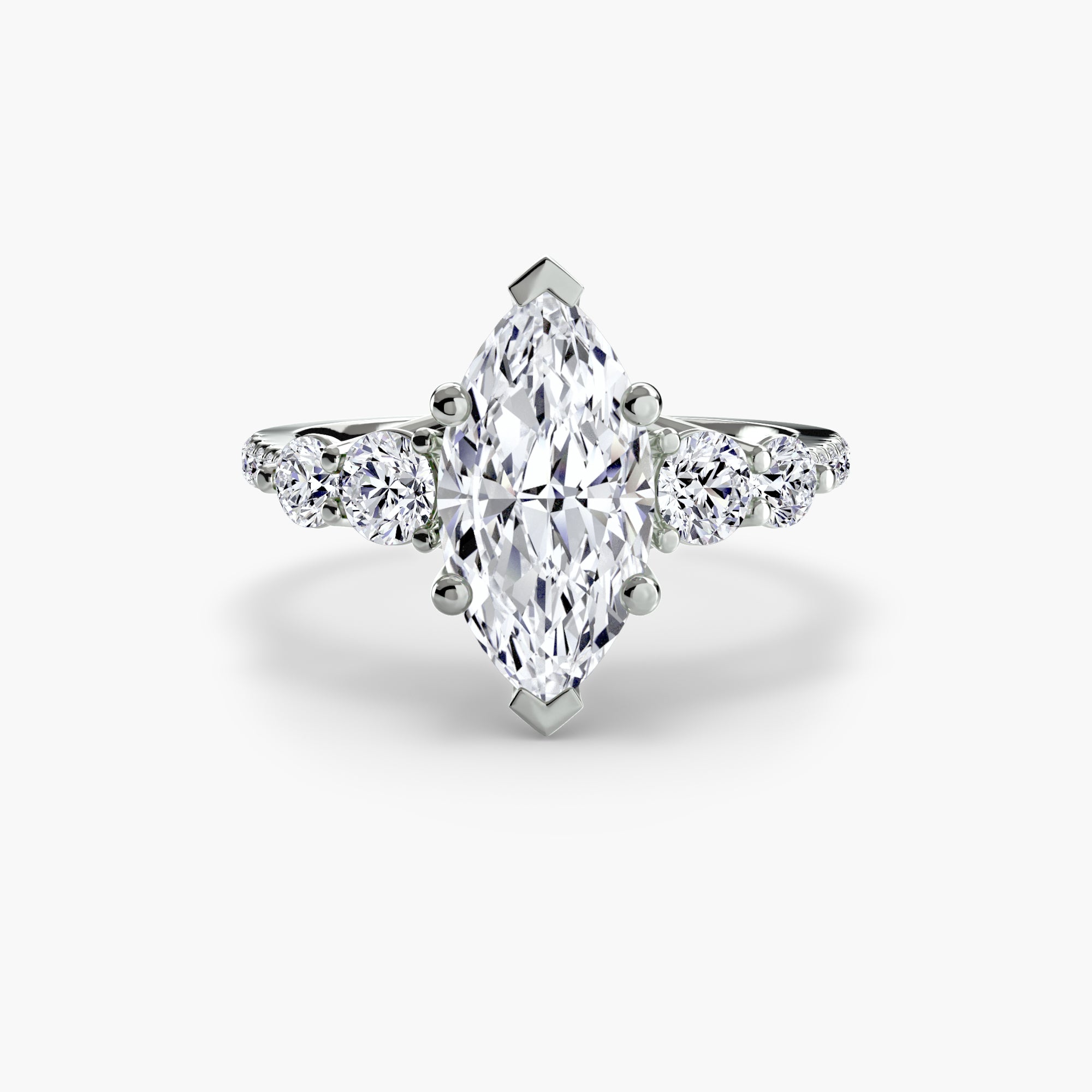 Cielo Five Stone Pavé