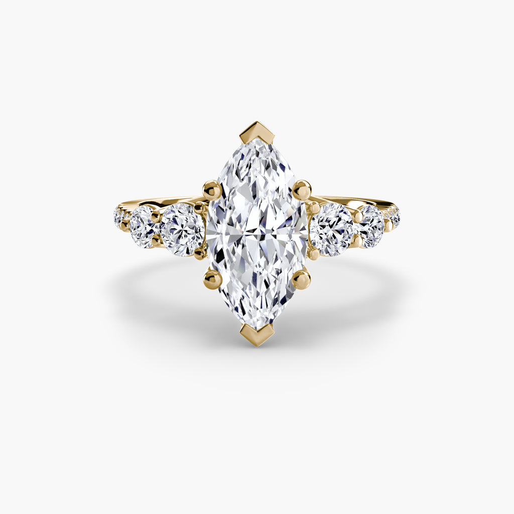 Cielo Five Stone Pavé
