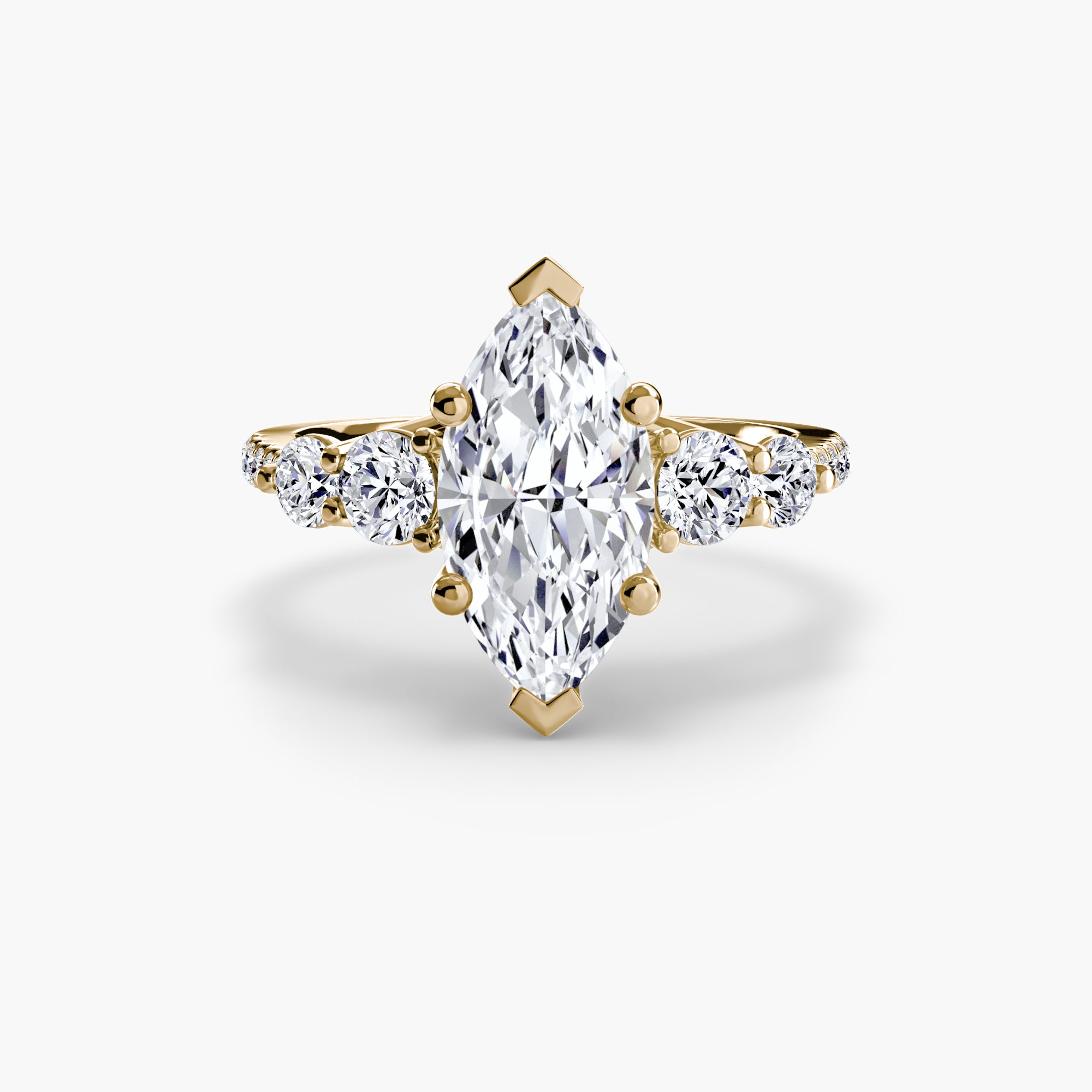 Cielo Five Stone Pavé