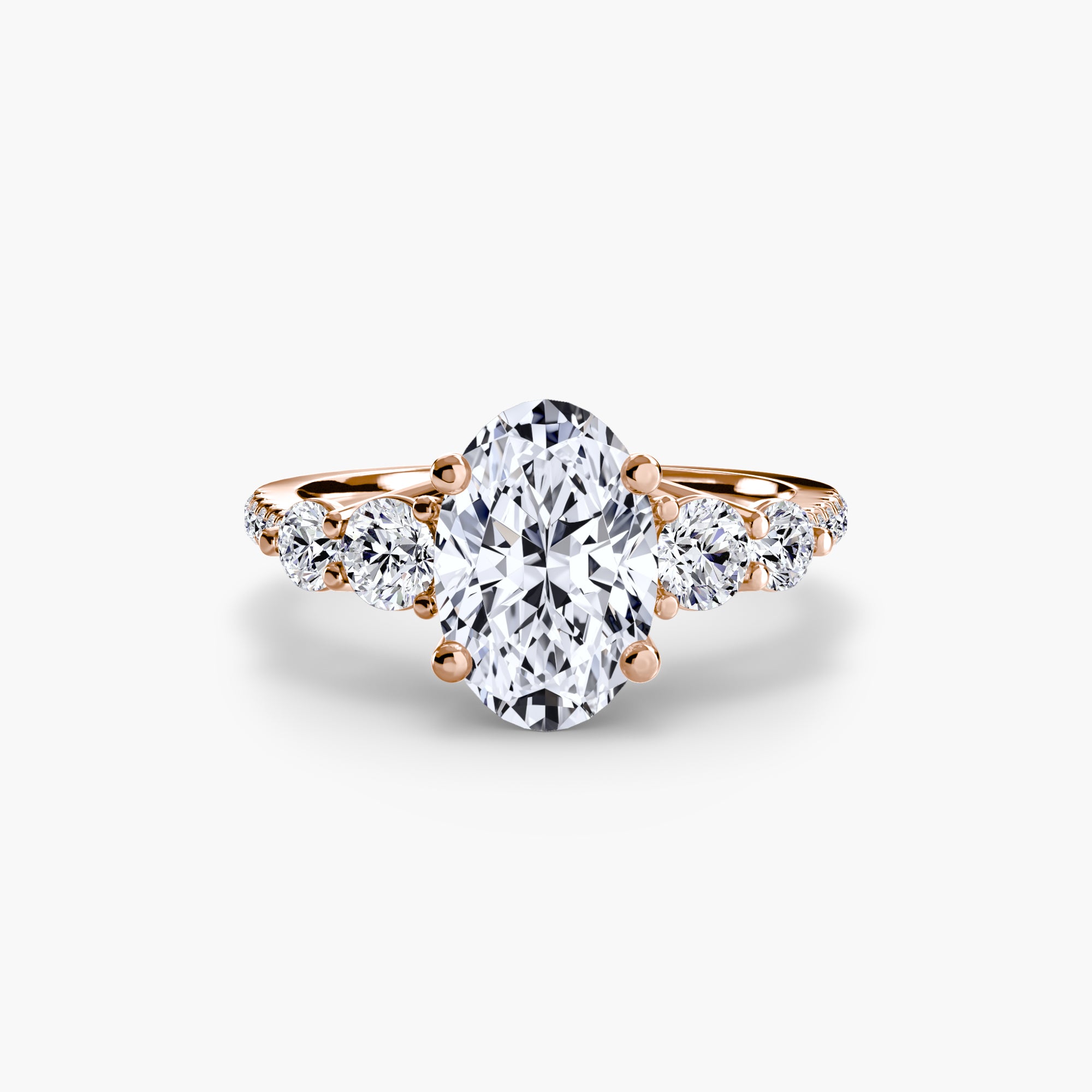 Cielo Five Stone Pavé