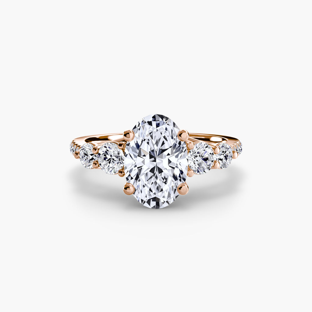Cielo Five Stone Pavé