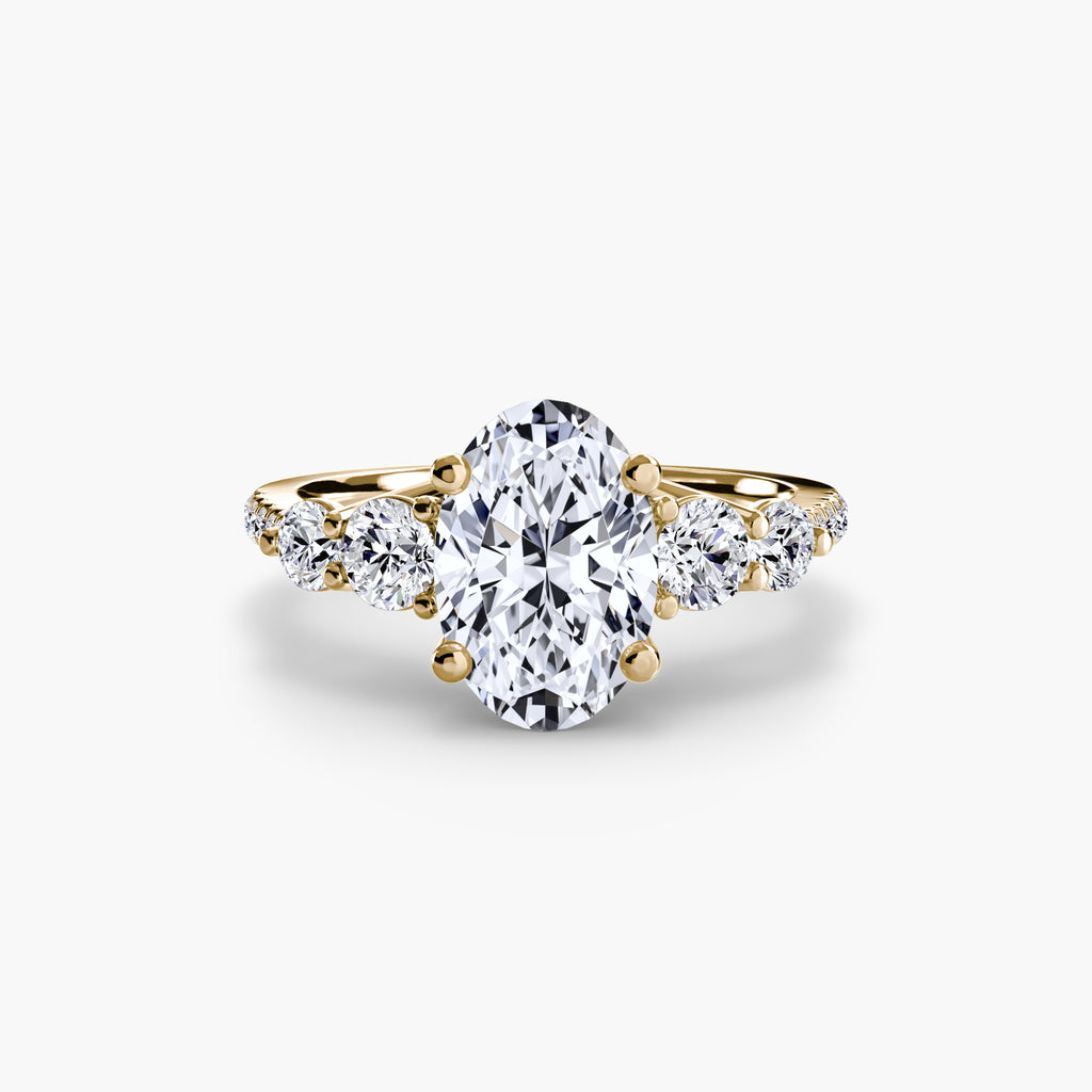 Cielo Five Stone Pavé