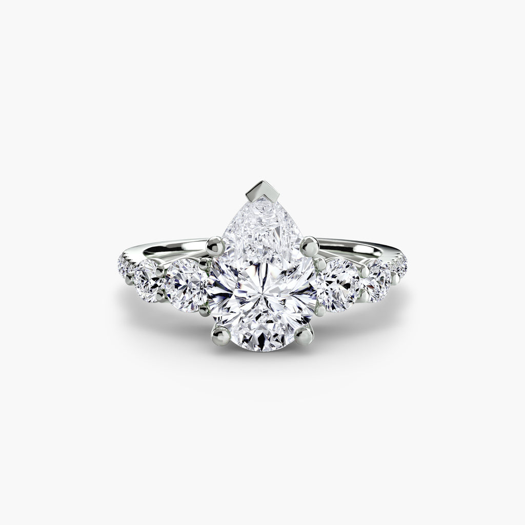 Cielo Five Stone Pavé