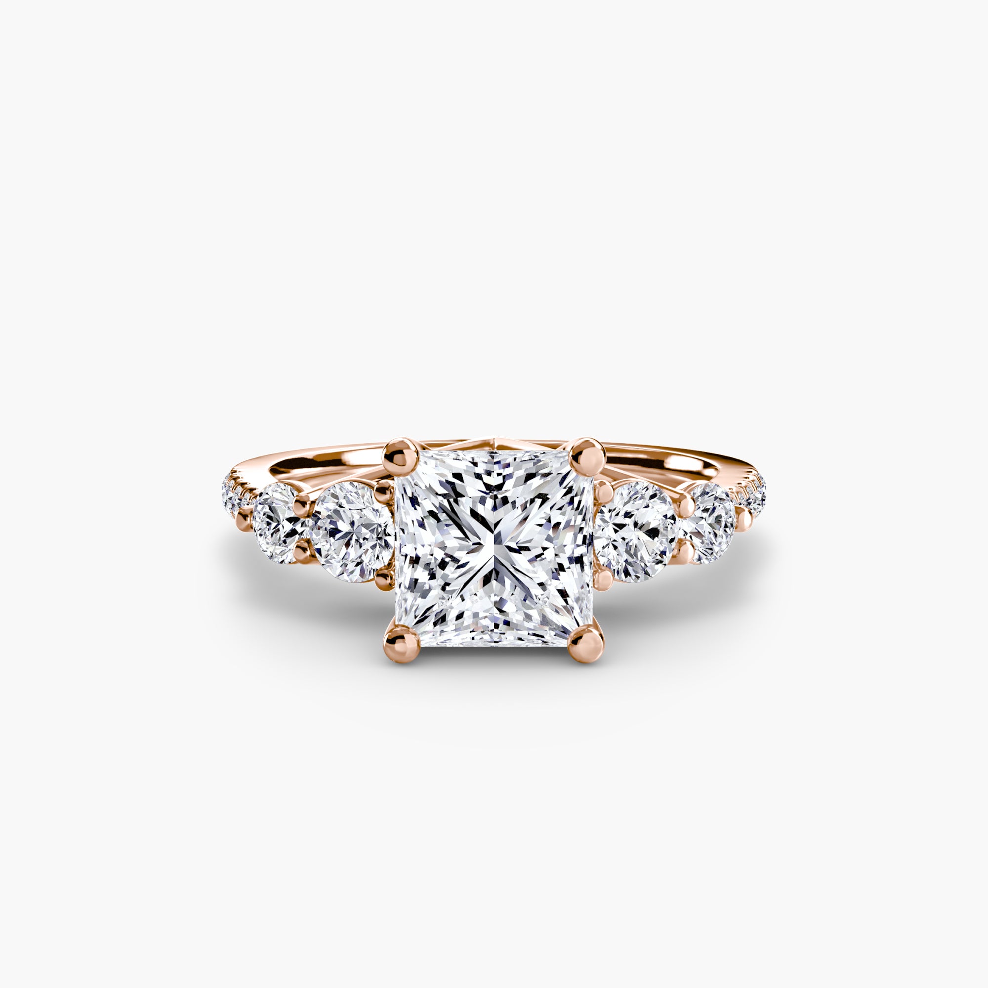 Cielo Five Stone Pavé