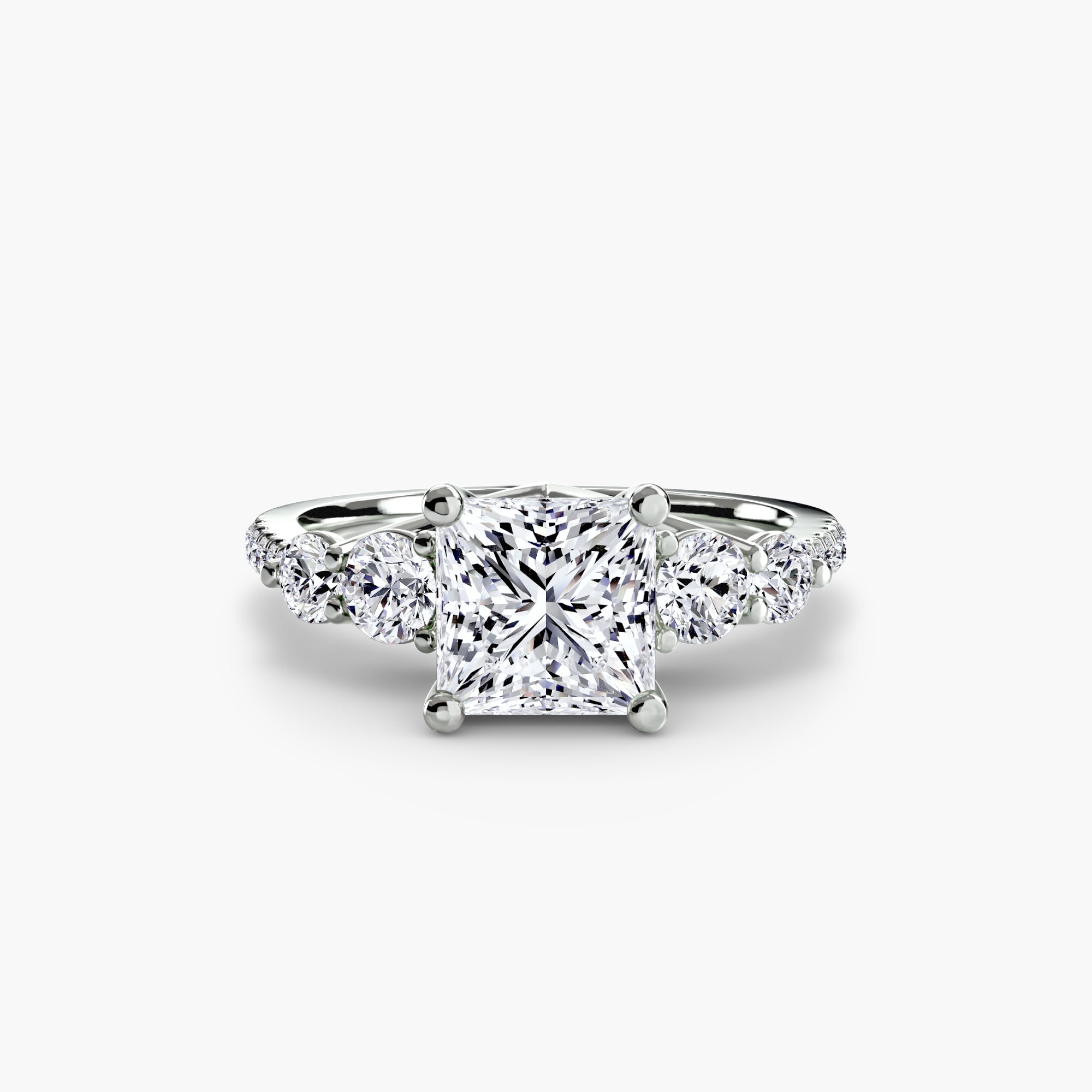 Cielo Five Stone Pavé
