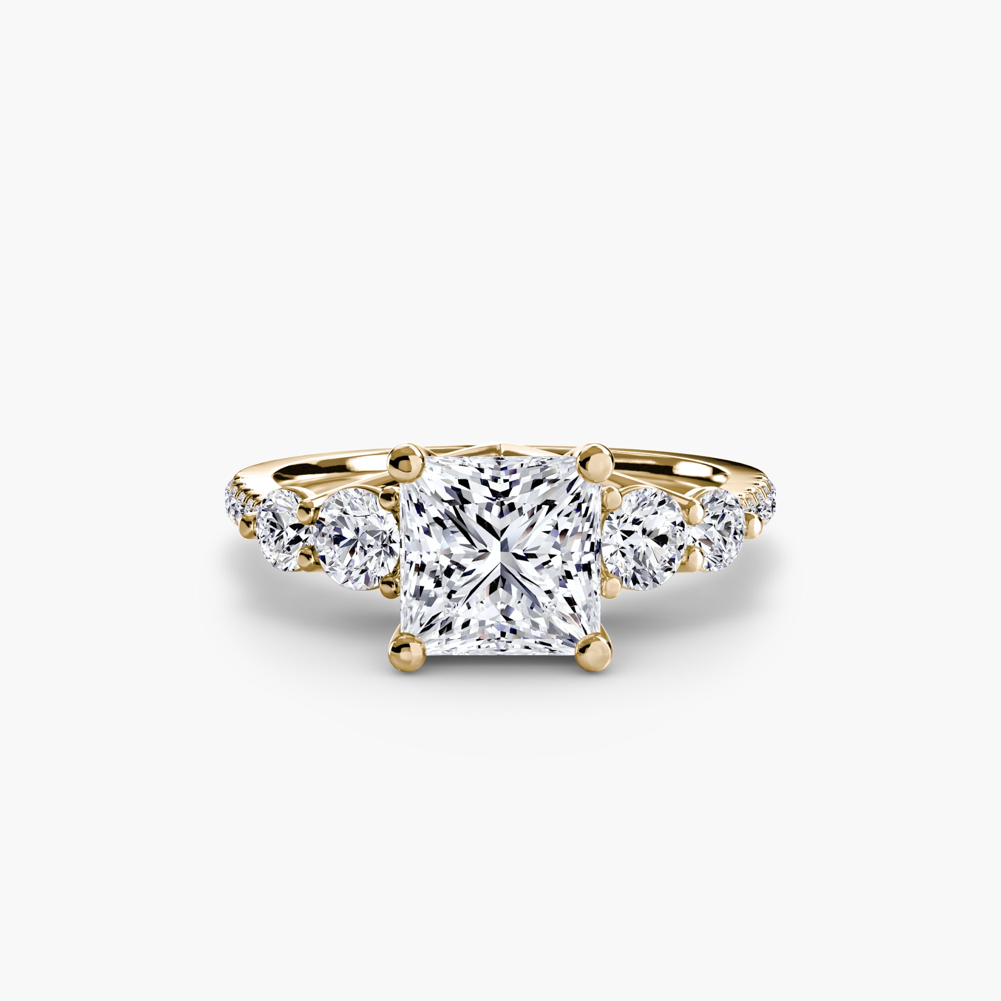Cielo Five Stone Pavé