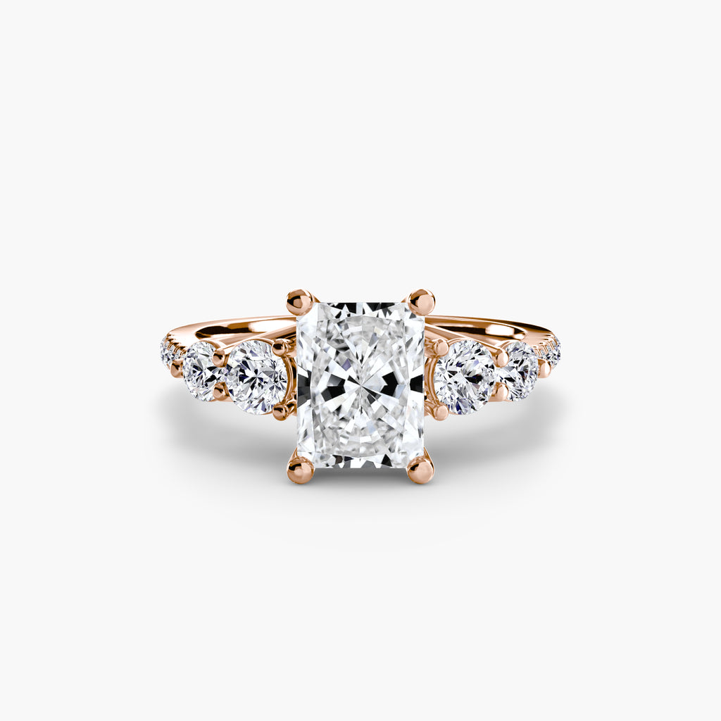 Cielo Five Stone Pavé