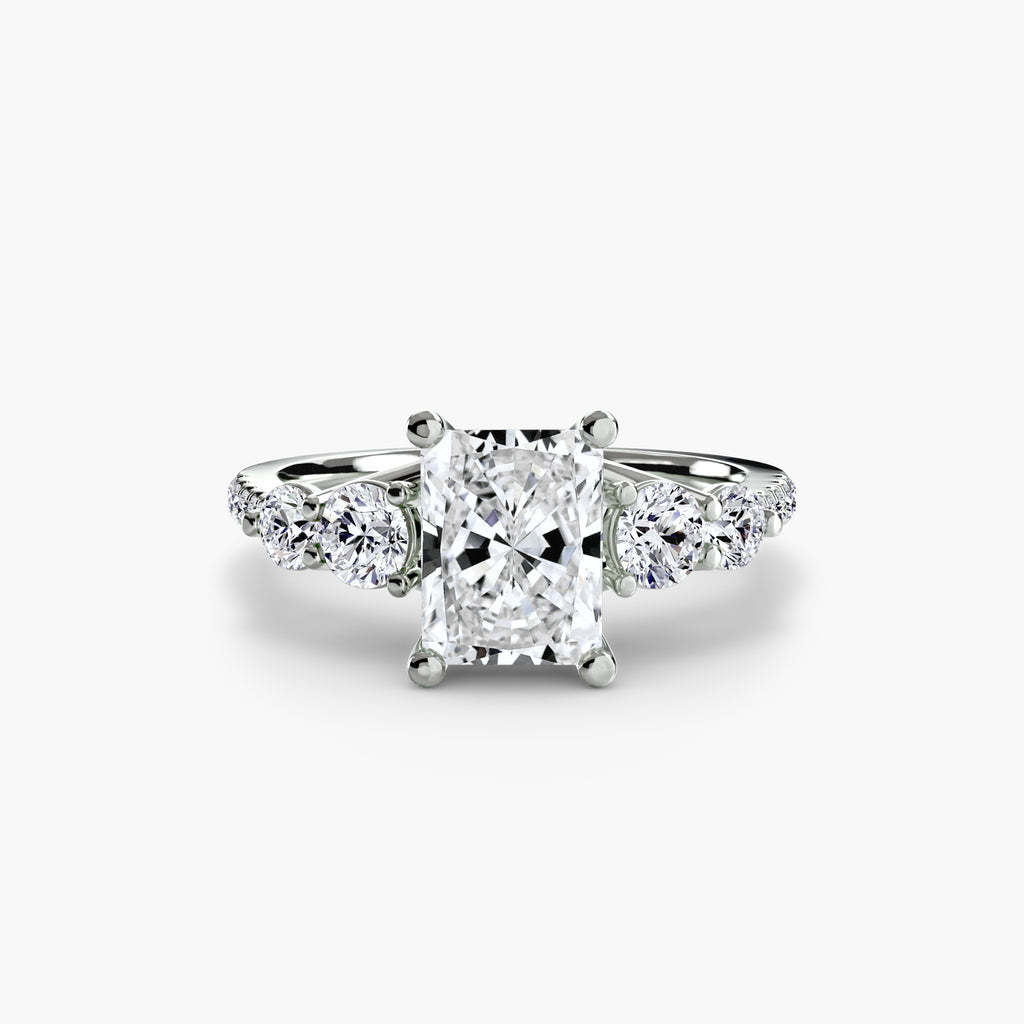 Cielo Five Stone Pavé