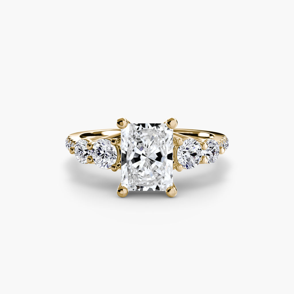 Cielo Five Stone Pavé