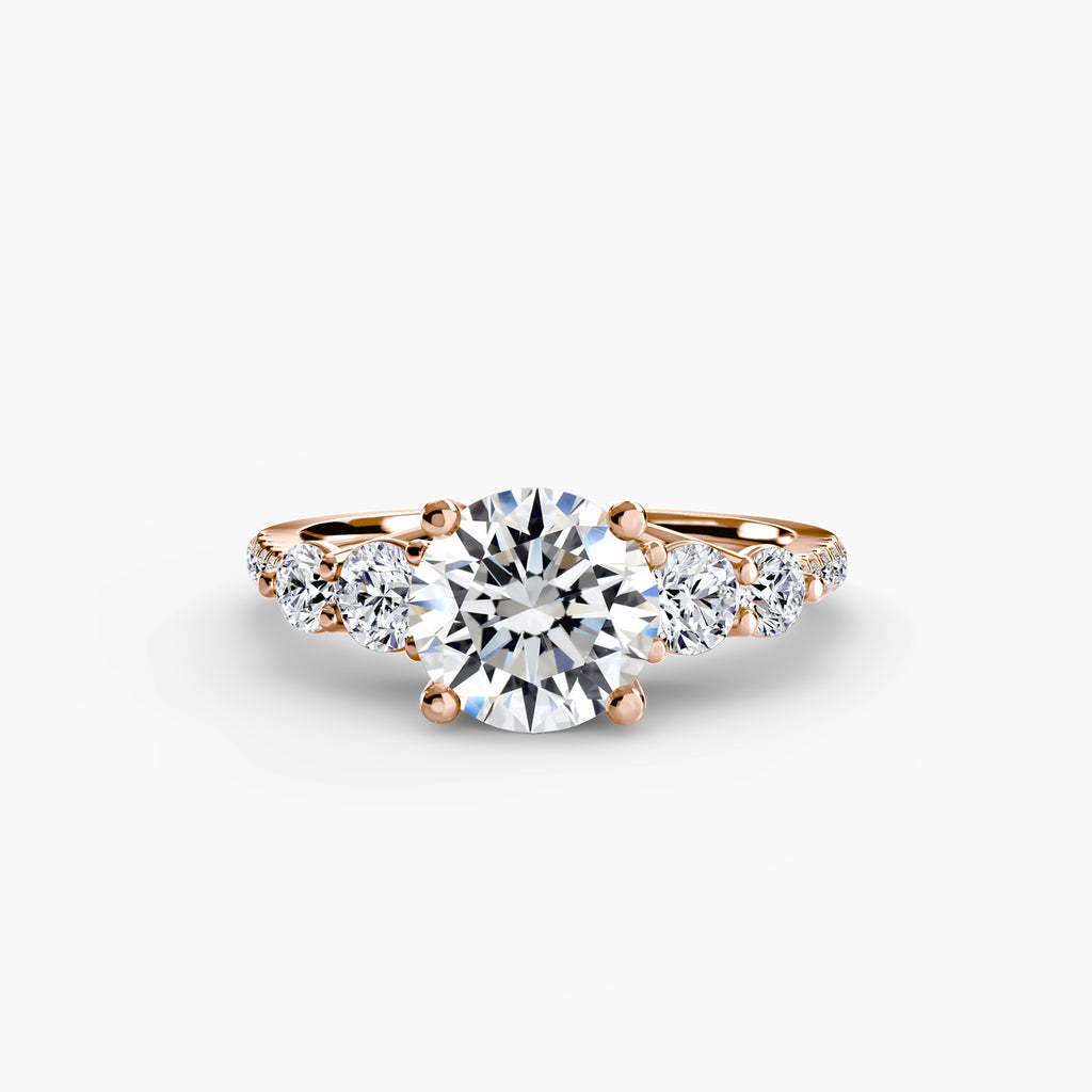 Cielo Five Stone Pavé