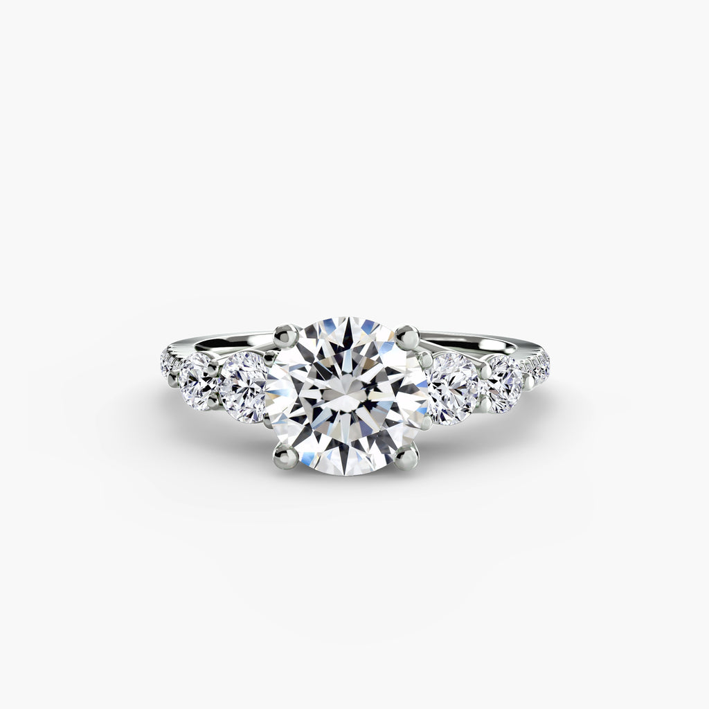 Cielo Five Stone Pavé