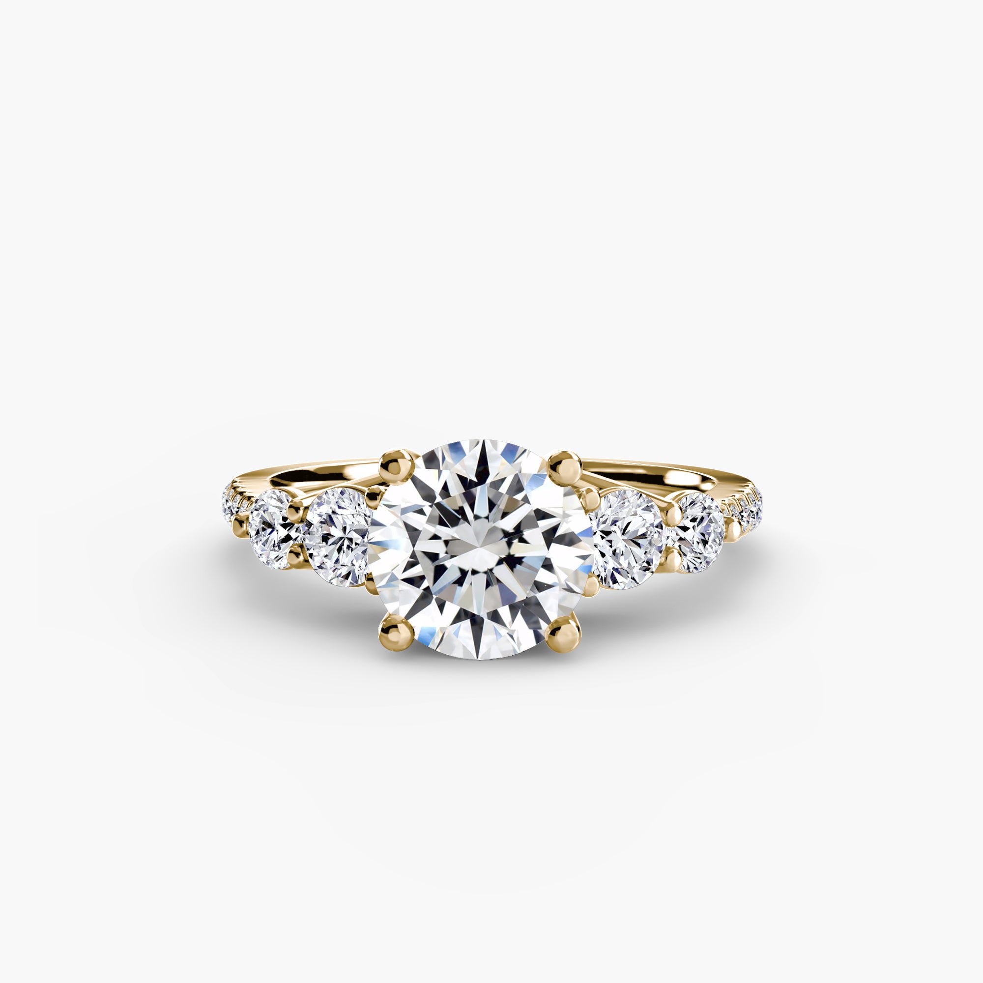 Cielo Five Stone Pavé
